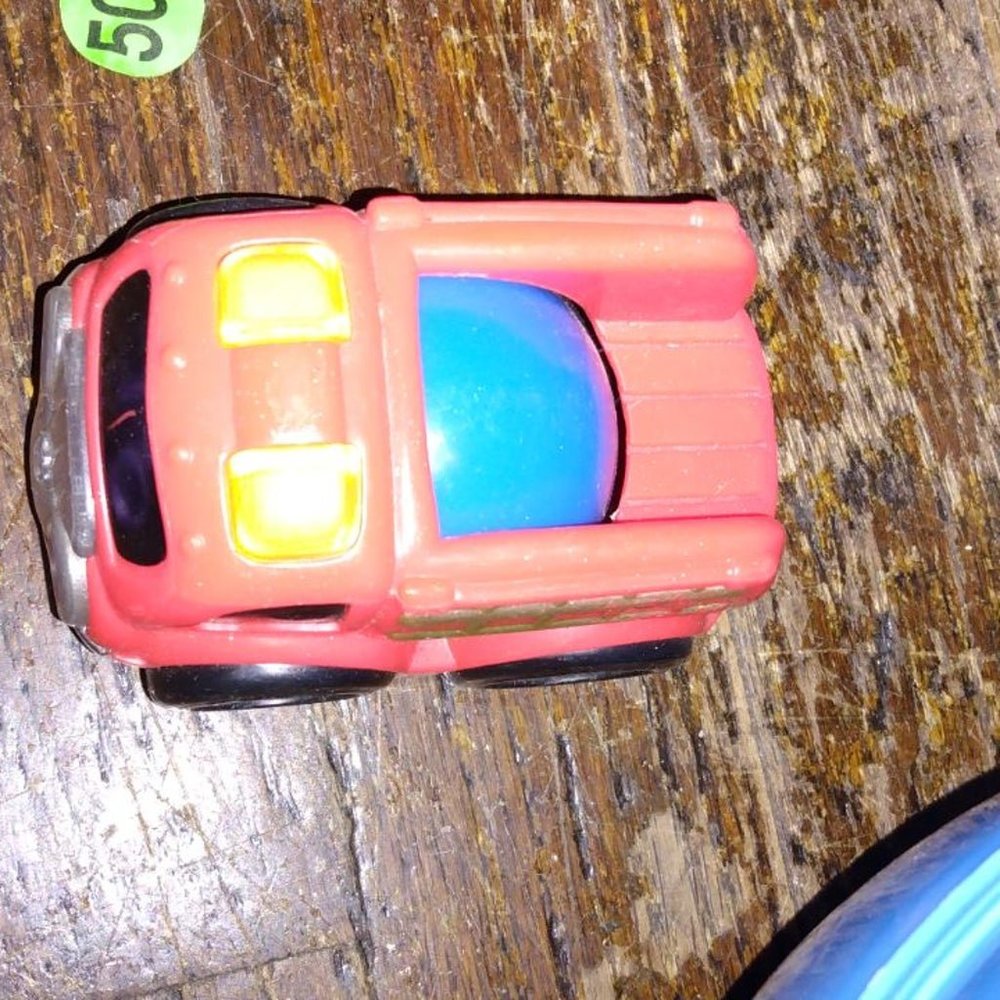 Baby roll firetruck